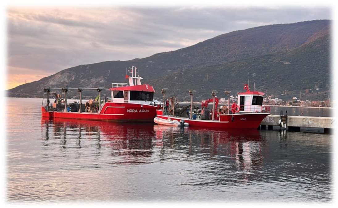 Our NORA AQUA harvest vessels